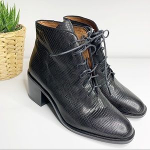 Jeffrey Campbell Talcott Lace-Up Ankle Boot